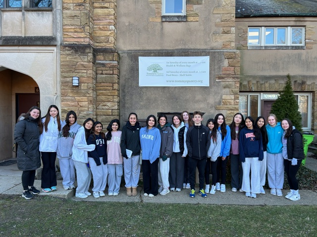 Great student volunteers!
