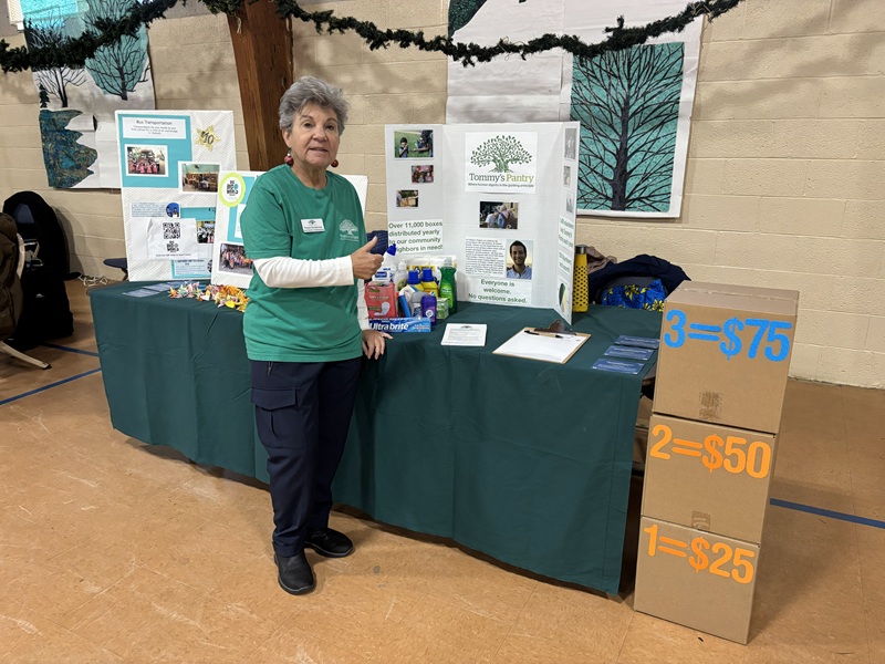 Tommy’s Pantry spreading the spirit of giving at the Alternative Gift Fair.