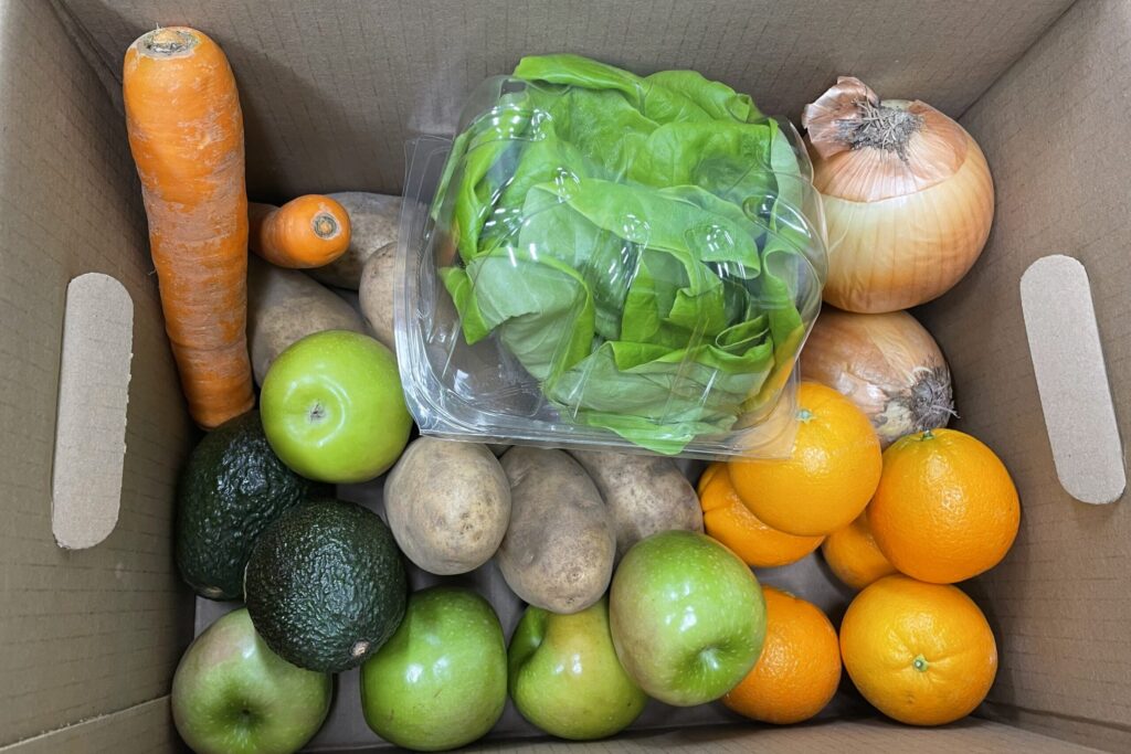 December produce from local vendor Shenny (Keany subsidiary)